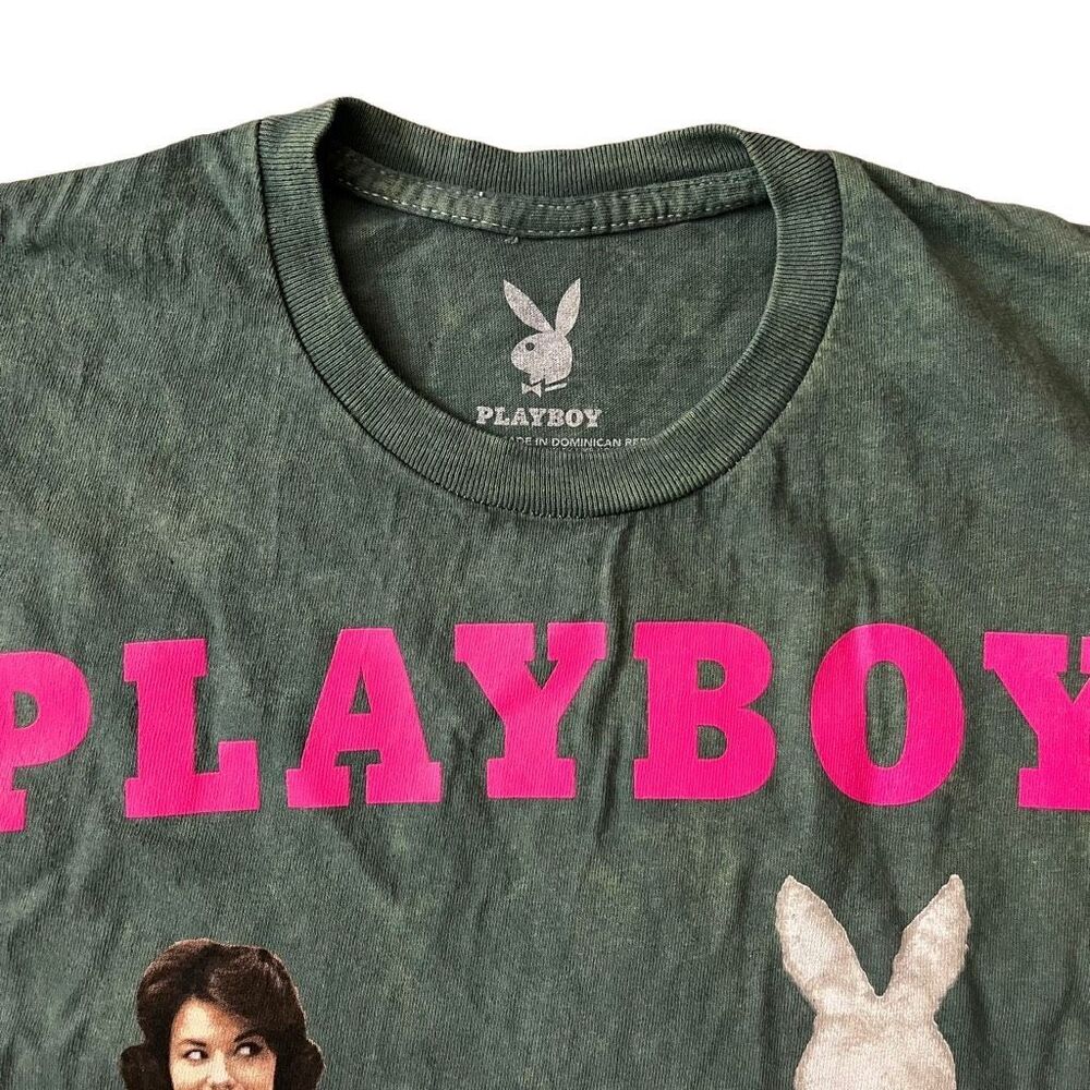 Unisex Playboy 1959 Cover T-shirt Bunny Motorbike NWOT size Small - Picture 4 of 6